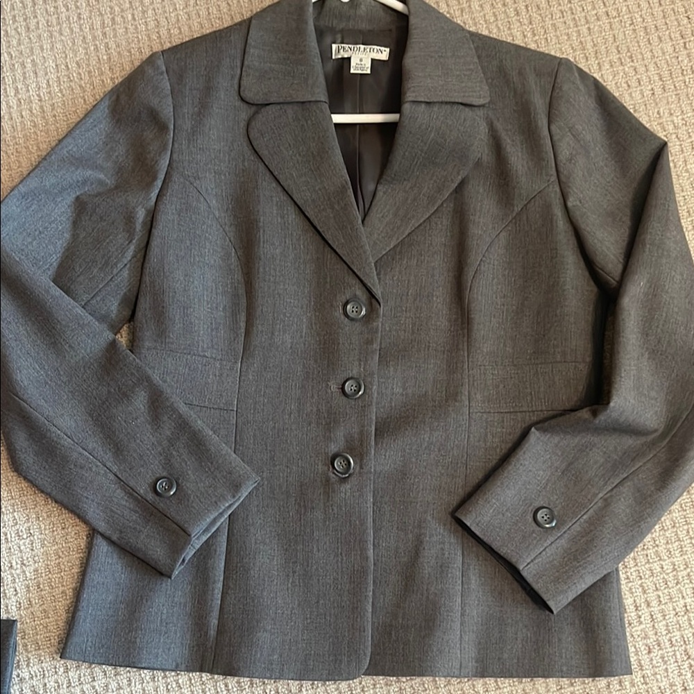 Gray Pendleton Blazer - image 4